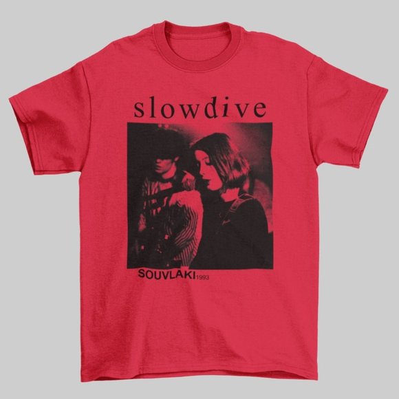 Slowdive Souvlaki 1993, Slowdive Vintage Band Shirt, Band Unisex Tshirt T-shirt - Picture 1 of 1